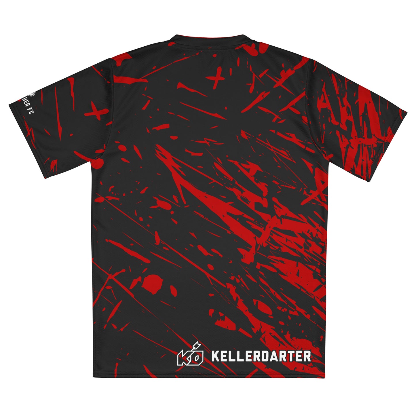 Kellerdarter Game Shirt SPLATTERED RED