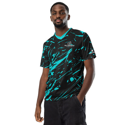 Kellerdarter Game Shirt SPLATTERED TURQ