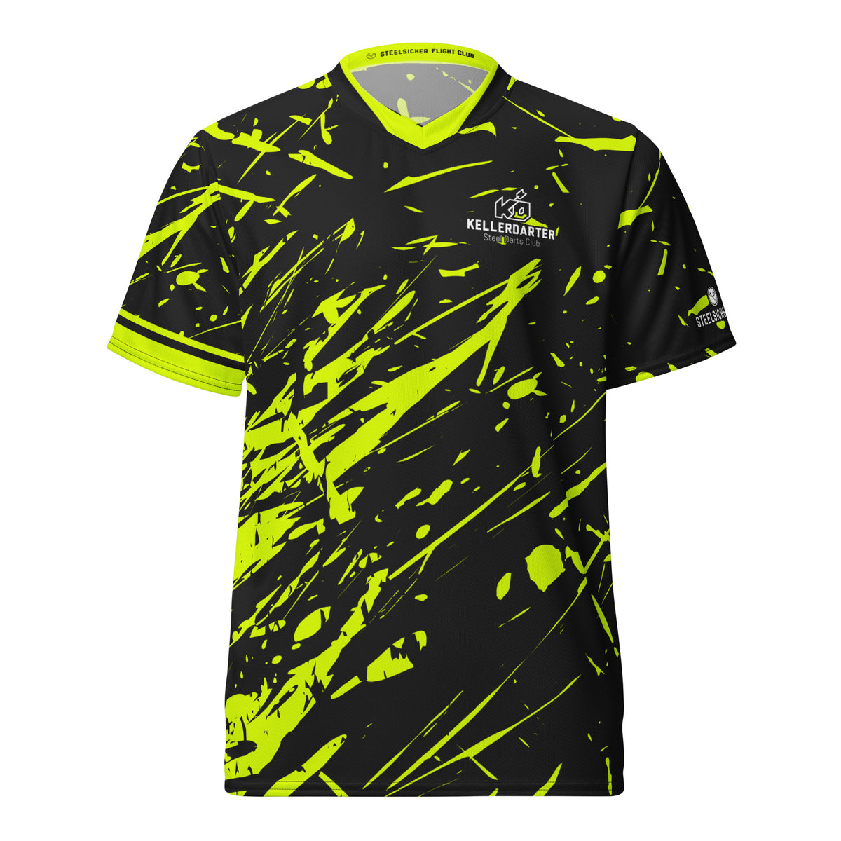 Kellerdarter Game Shirt SPLATTERED YELLOW