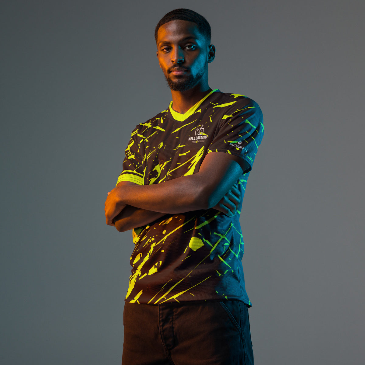 Kellerdarter Game Shirt SPLATTERED YELLOW