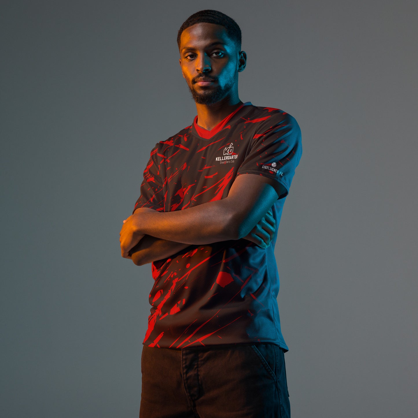 Kellerdarter Game Shirt SPLATTERED RED