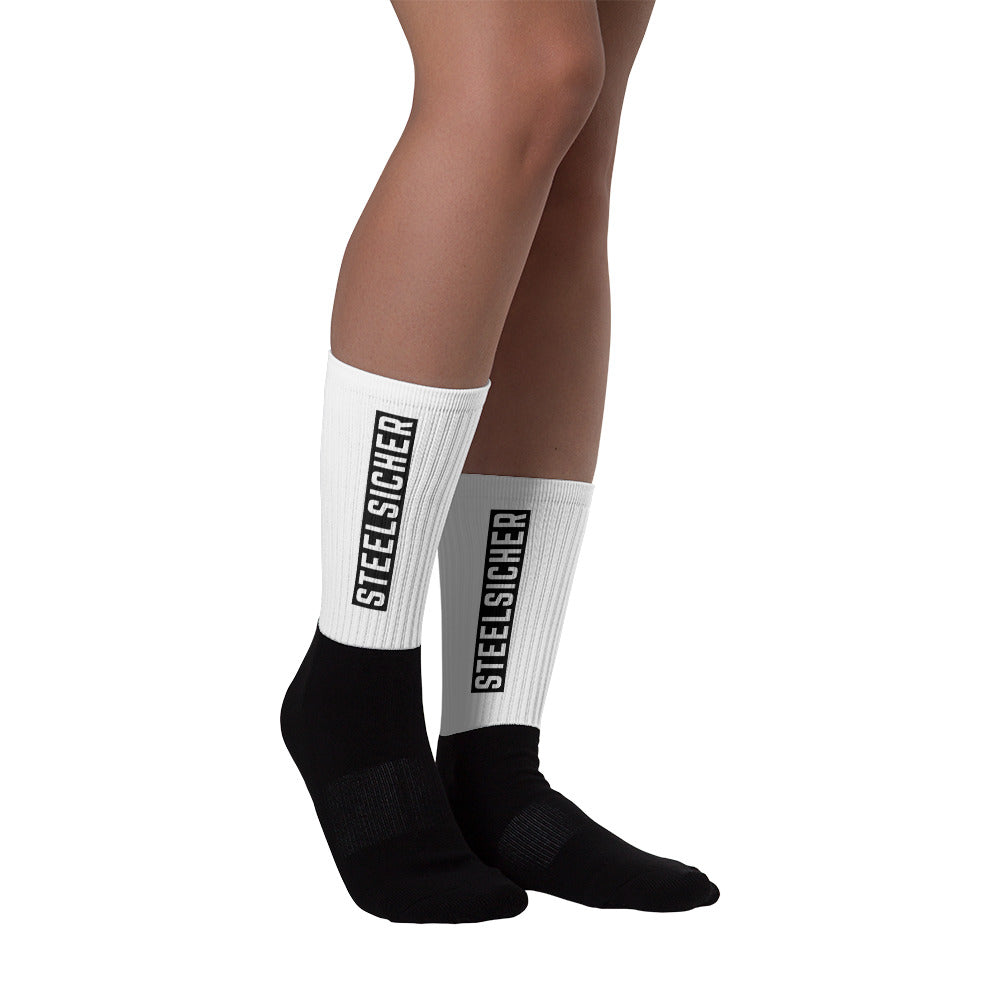 Socken Bold - schwarz/weiss