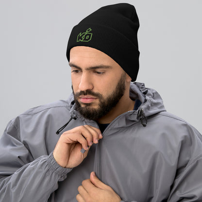 Kellerdarter umgeschlagene Beanie