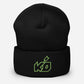 Kellerdarter umgeschlagene Beanie
