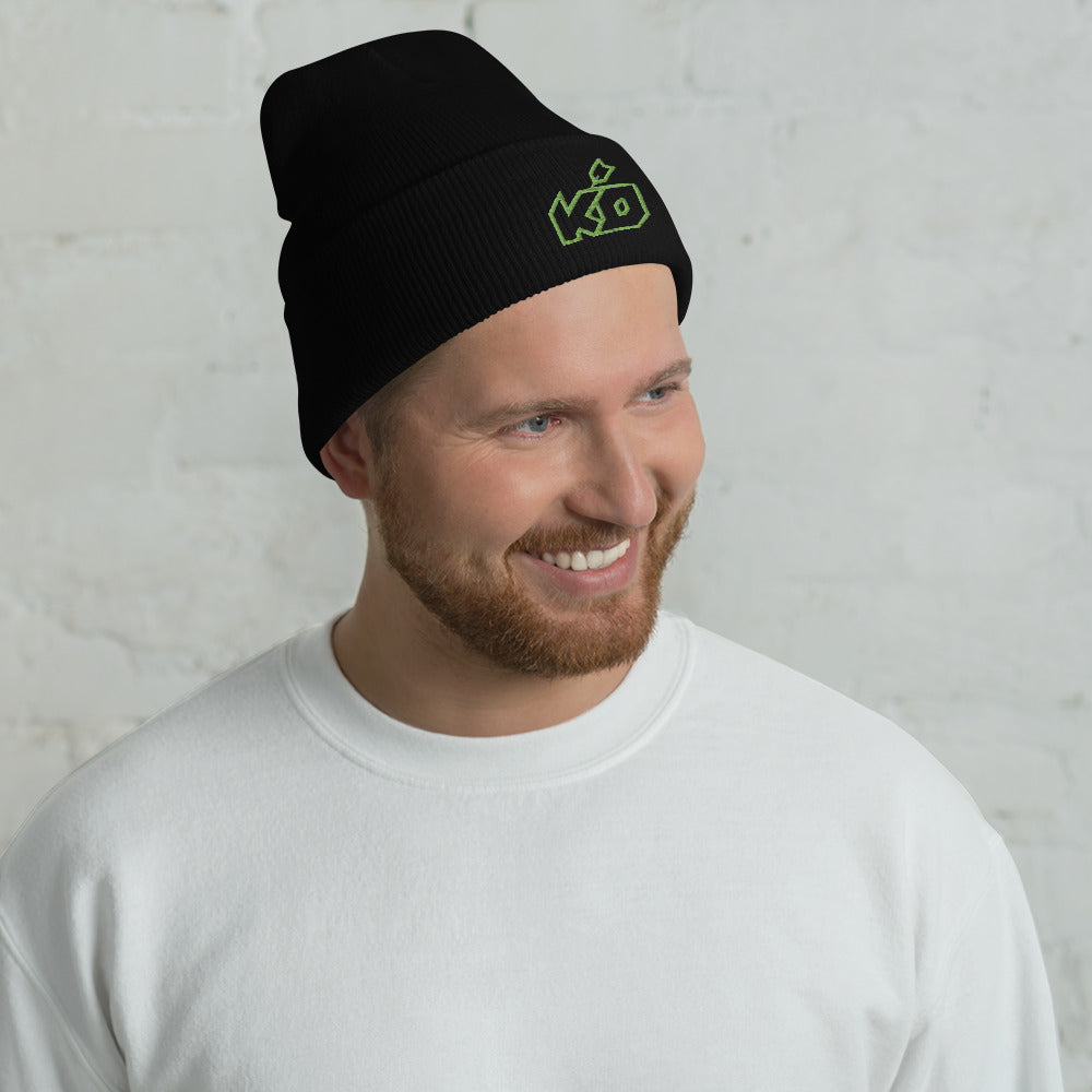 Kellerdarter umgeschlagene Beanie