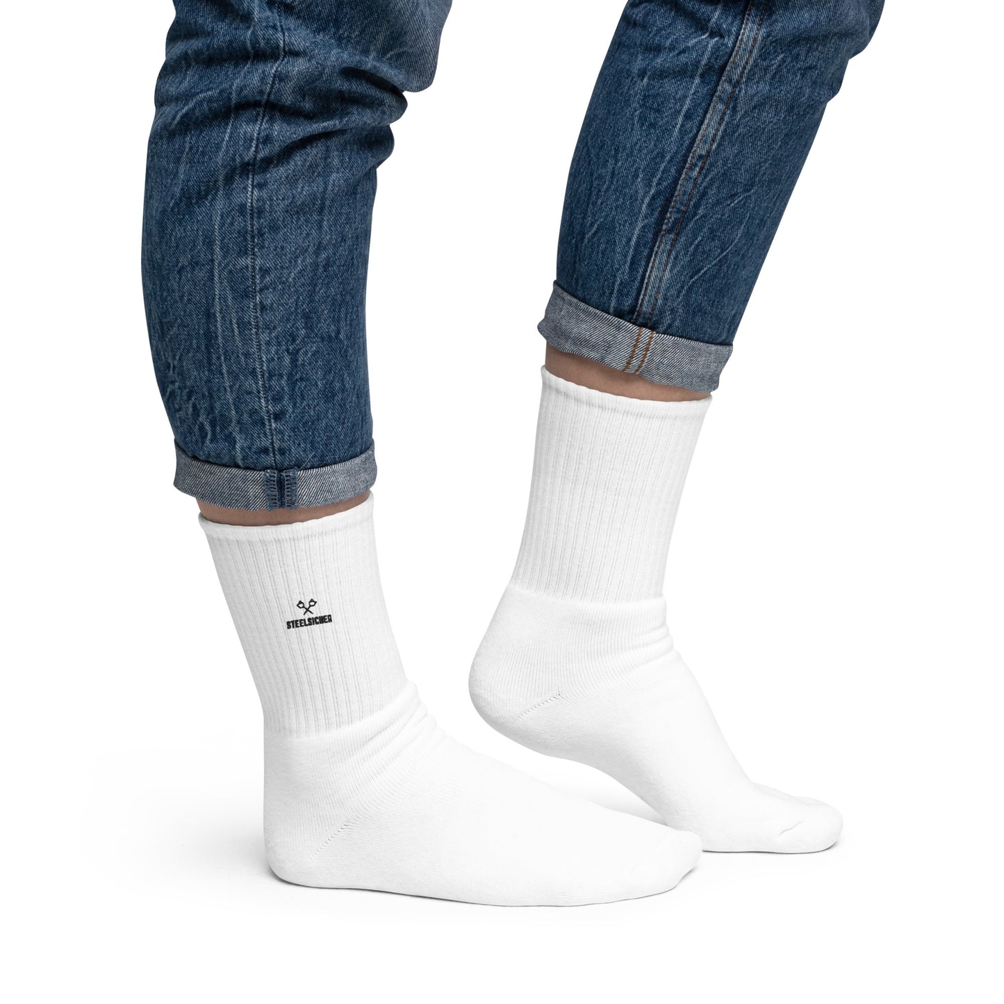 Socken Basic - weiss