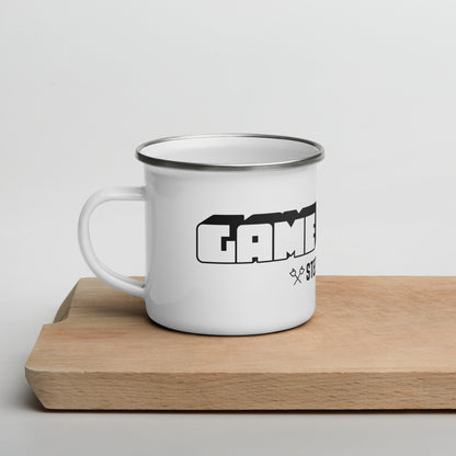 STEELSICHER Game On Emailletasse (355ml)