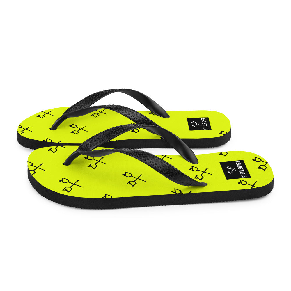 Flight Flops© - flashy yellow
