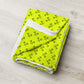 Darts All Over Tagesdecke - flashy yellow