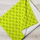 Darts All Over Tagesdecke - flashy yellow