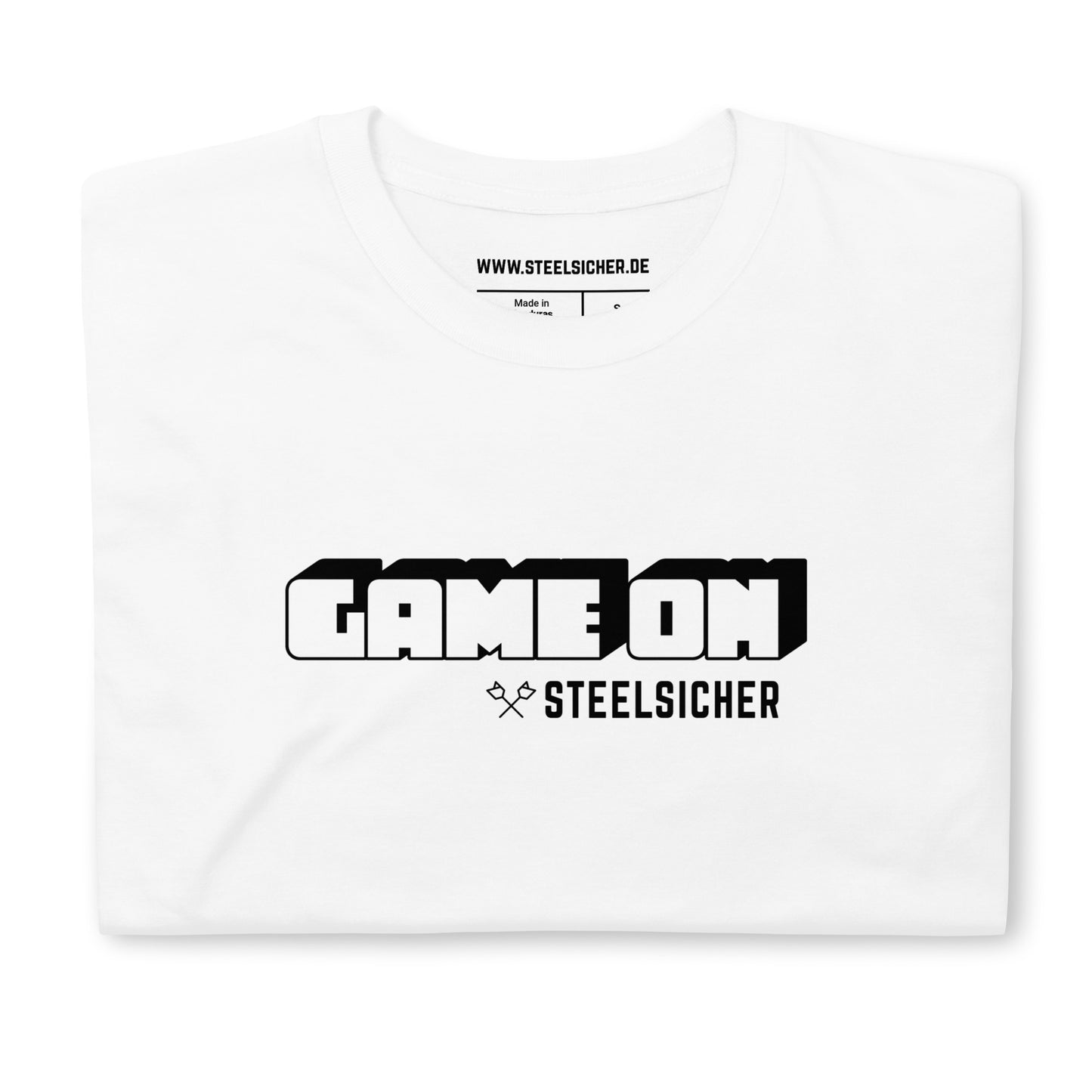 STEELSICHER Game On T-Shirt - in 4 Farben