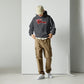 Bullseye Hoodie *Lefty* - Charcoal Heather Grau