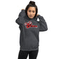 Bullseye Hoodie *Lefty* - Charcoal Heather Grau