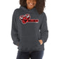 Bullseye Hoodie *Lefty* - Charcoal Heather Grau
