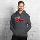Bullseye Hoodie *Lefty* - Charcoal Heather Grau