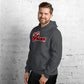 Bullseye Hoodie - Charcoal Heather Grau