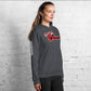 Bullseye Hoodie - Charcoal Heather Grau