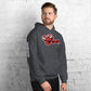 Bullseye Hoodie - Charcoal Heather Grau